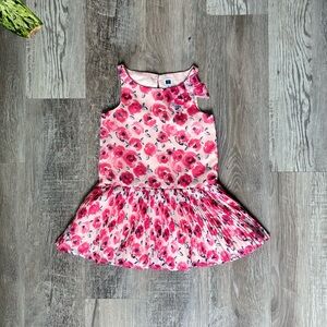 Janie and Jack Floral Pink Sleeveless Dress